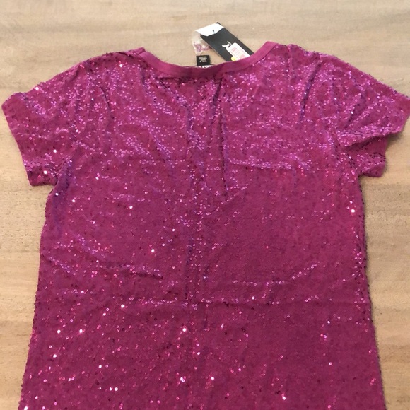 DKNY sequin tshirt, NWT! - Picture 5 of 6